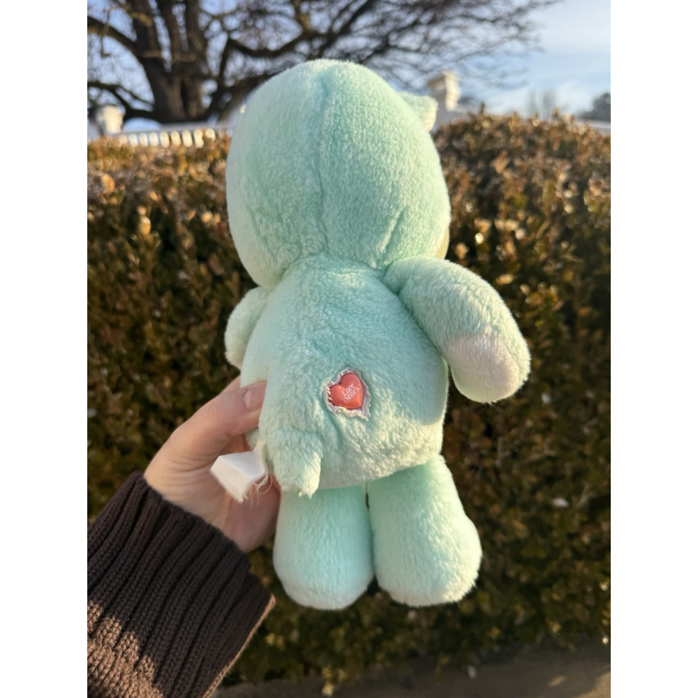 RARE Vintage Care Bear Cousin Cub Bedtime Bear 80’s Kenner Flocked Face - Picture 4 of 6